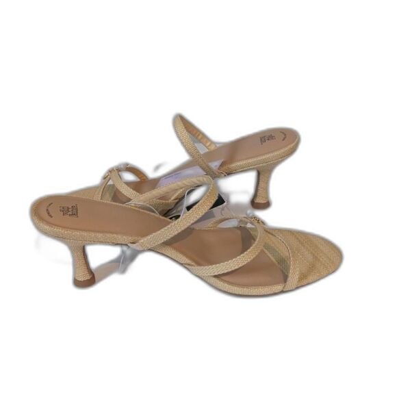 Women's Brodie Strappy Raffia Charm Heels -Wild Fable- Tan Size 11 - Picture 5 of 7